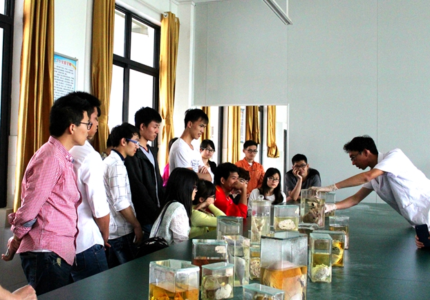 会后医学院团委副书记来逢逢带领与会人员参观实验室_副本.jpg