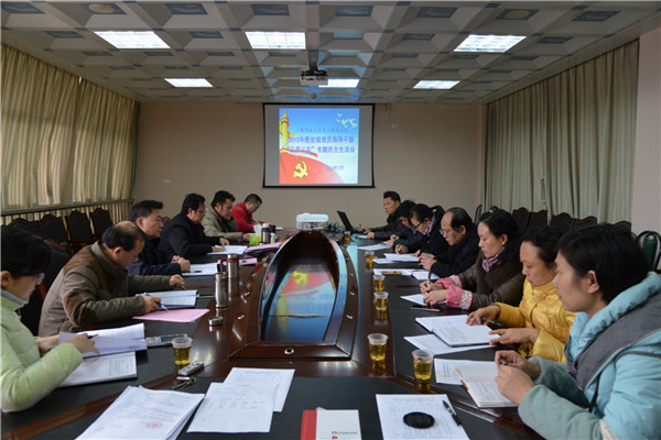 “三严三实”民主生活会现场