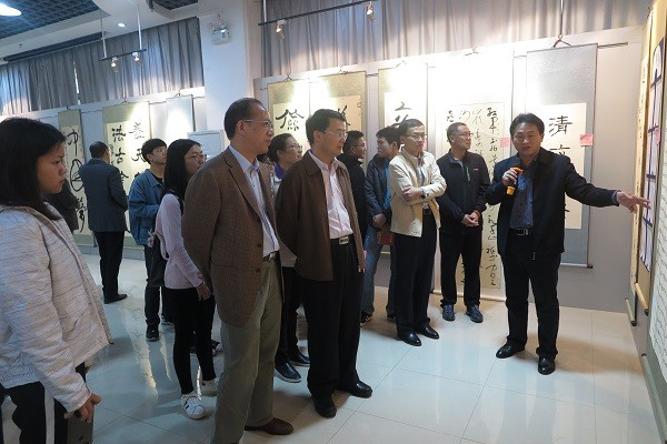 广西纪检监察网报道学校纪委举办廉洁文化作品巡展情况
